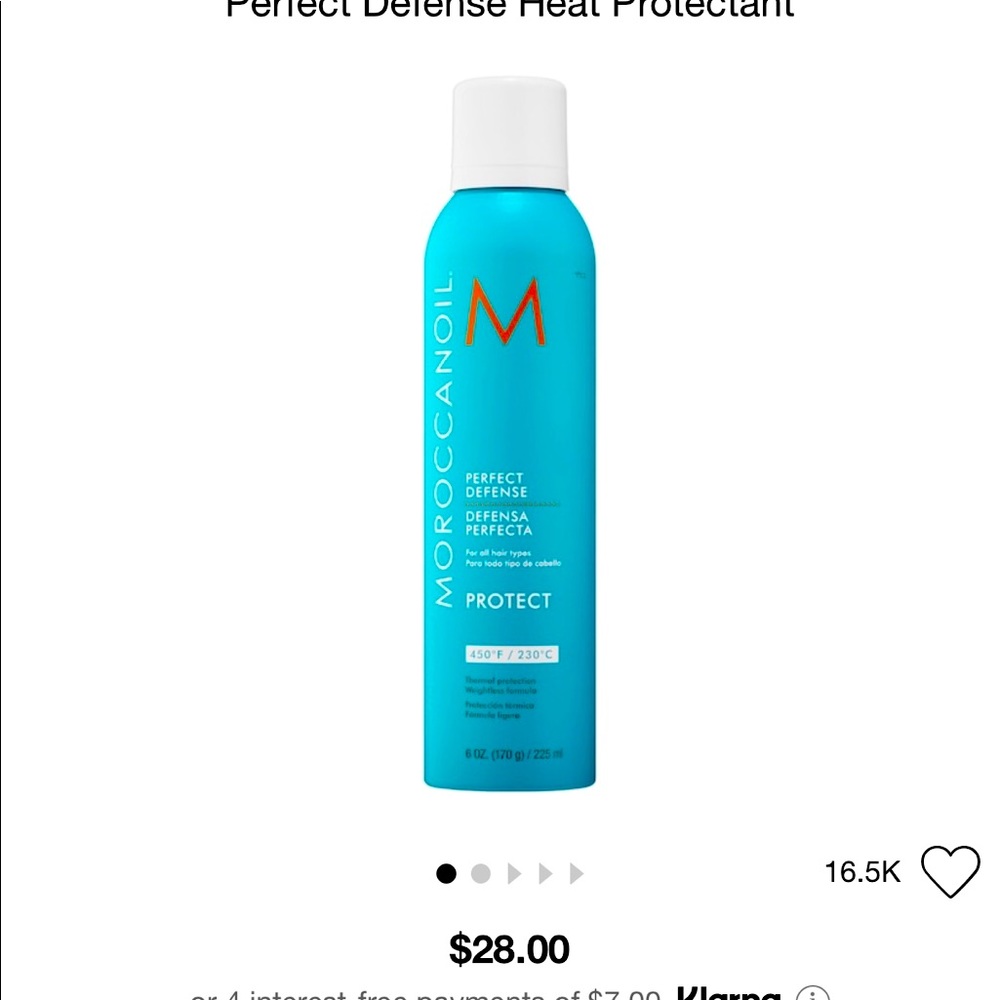 Moroccan Oil perfect defense
